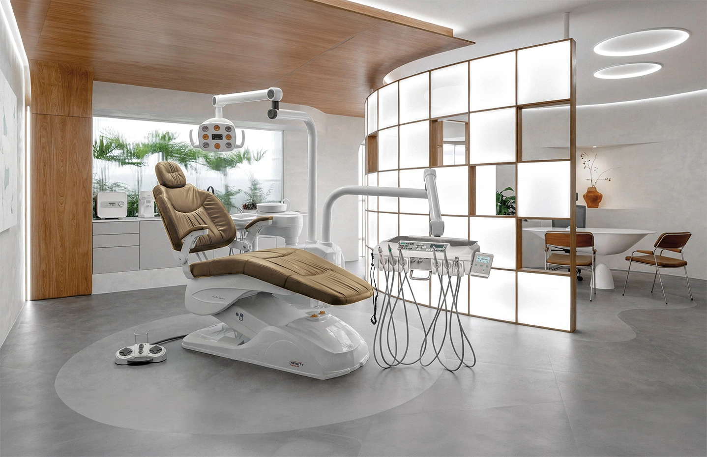 Consultório premium com cadeira Olsen Infinity